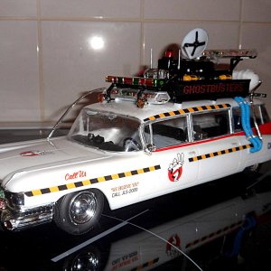 Ghostbusters 59 Cadillac, finished just in time for Halloween!