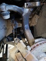 A4 audi 2lt petrol 2008 driverside front suspension arm.jpg A4 audi 2lt petrol 2008 driverside front suspension arm.jpg