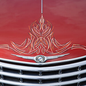 Pinstriping on the PT Cruiser