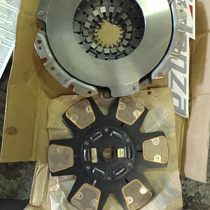 New clutch, 6 point ceramic