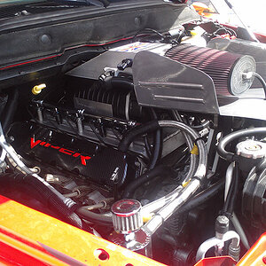 Supercharged viper engine in a Dodge Ram truck