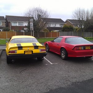 2nd and 3rd Gen Chevy Camaro's