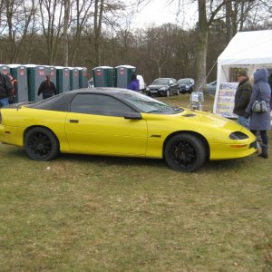 90's Yellow Chevy Camaro