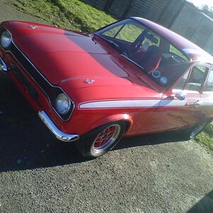 Mk1 Escort Mexico replica fitted with 2.0 pinto