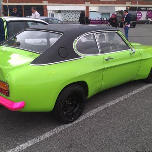 Green MkI ford Capri