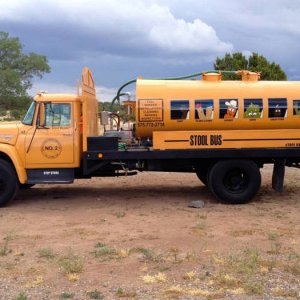 that sure is a short stool bus
