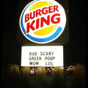 admit it you wanted to try the black bun burger to see if this would happen