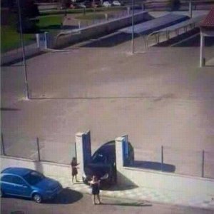 how did they get in there in the first place