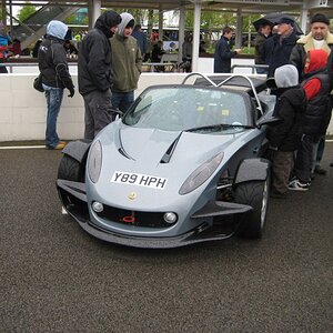 Lotus at the Goodwood Breakfast Club May 2012