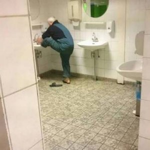 ever leave the house and forgot to brush your feet