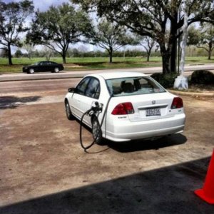 good news they invented a perpetual motion car that fills itself with gas