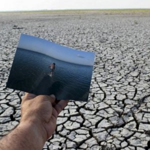this lake really needs some moisturizer