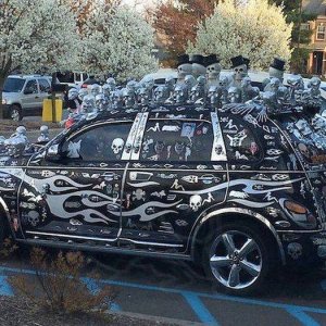 some people have an antenna decoration to help find their car in the lot