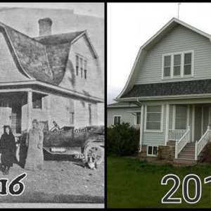 the people in the first photo still haunt it today