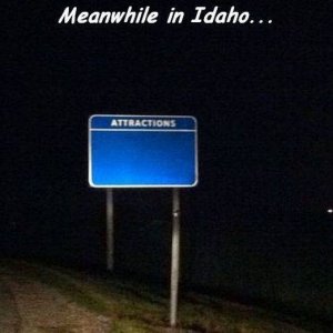 always good to keep a sign free in case an attraction gets built