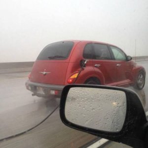 someone was in a hurry to trade in that pt cruiser