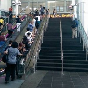 to be fair that dude on the stairs farted