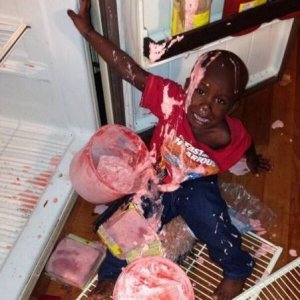 that family fucking loves pink ice cream