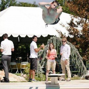 when theres a party but you still gotta get your pimp dive on