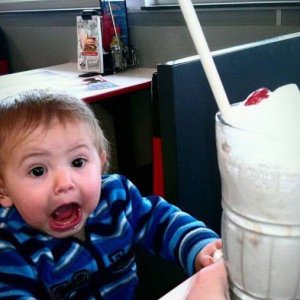 after your first milkshake it s all downhill from here kid