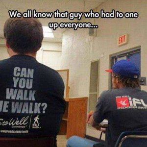 there is a third guy with a i teleport shirt