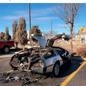 flux capacitor explodes