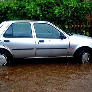 Robbie's car