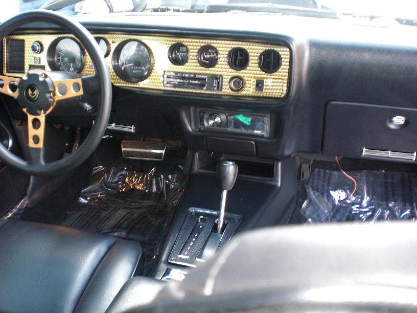 1977 trans am inside rebuilt