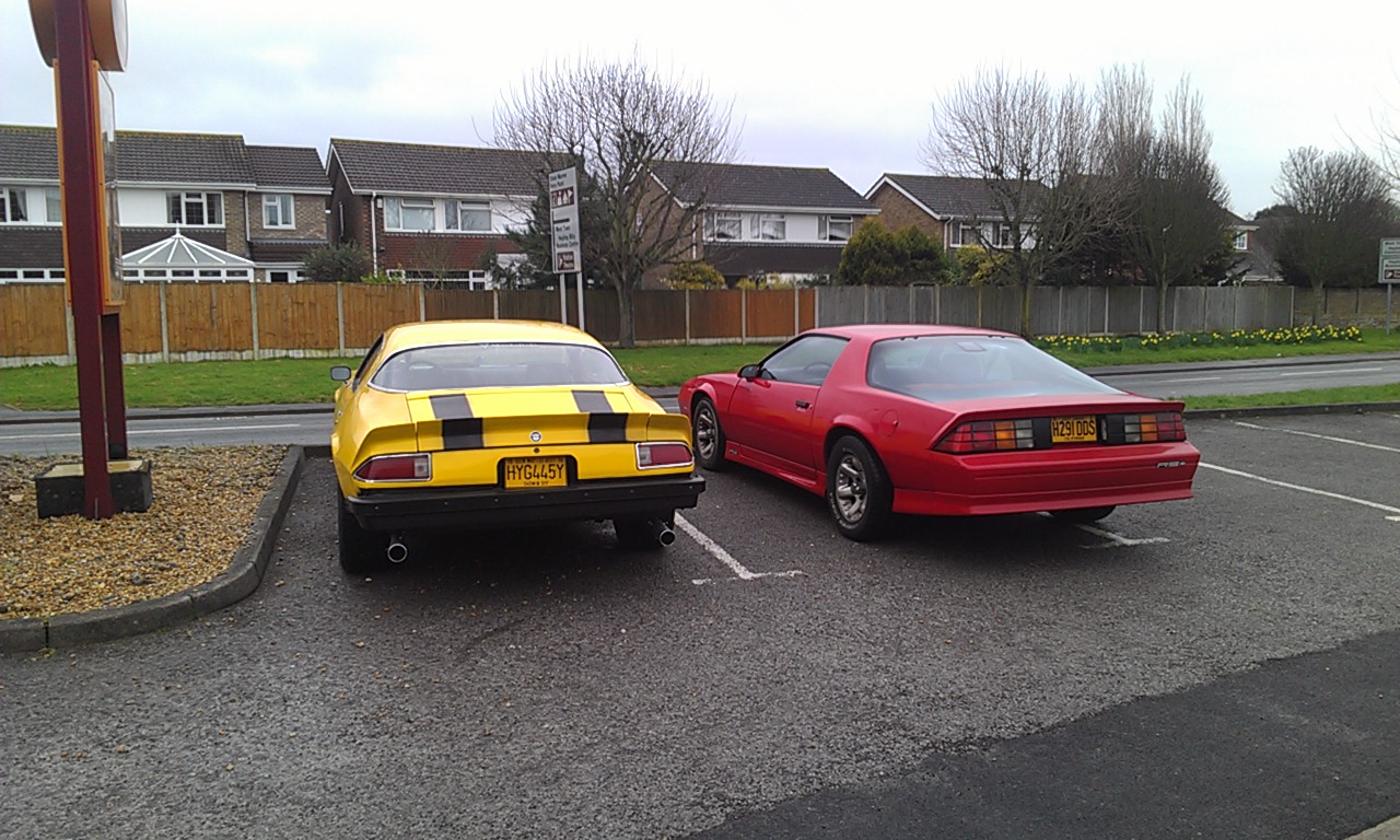 2nd and 3rd Gen Chevy Camaro's