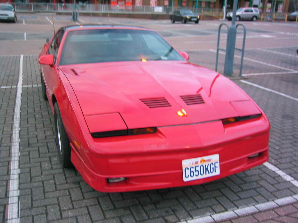 3rd Gen Firebird with a Knight Rider LED light made by Knightlight