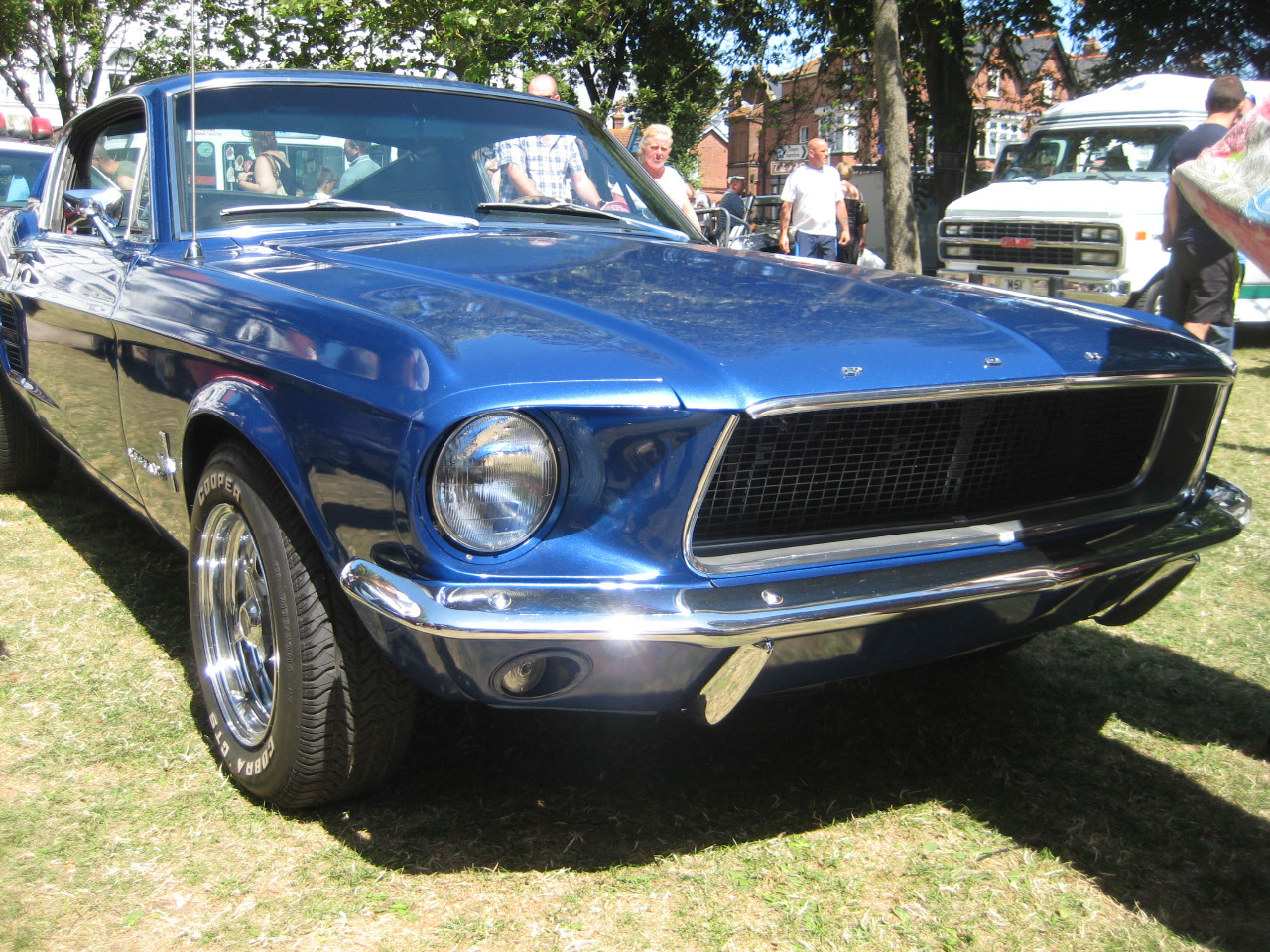 60's Blue Ford Mustand