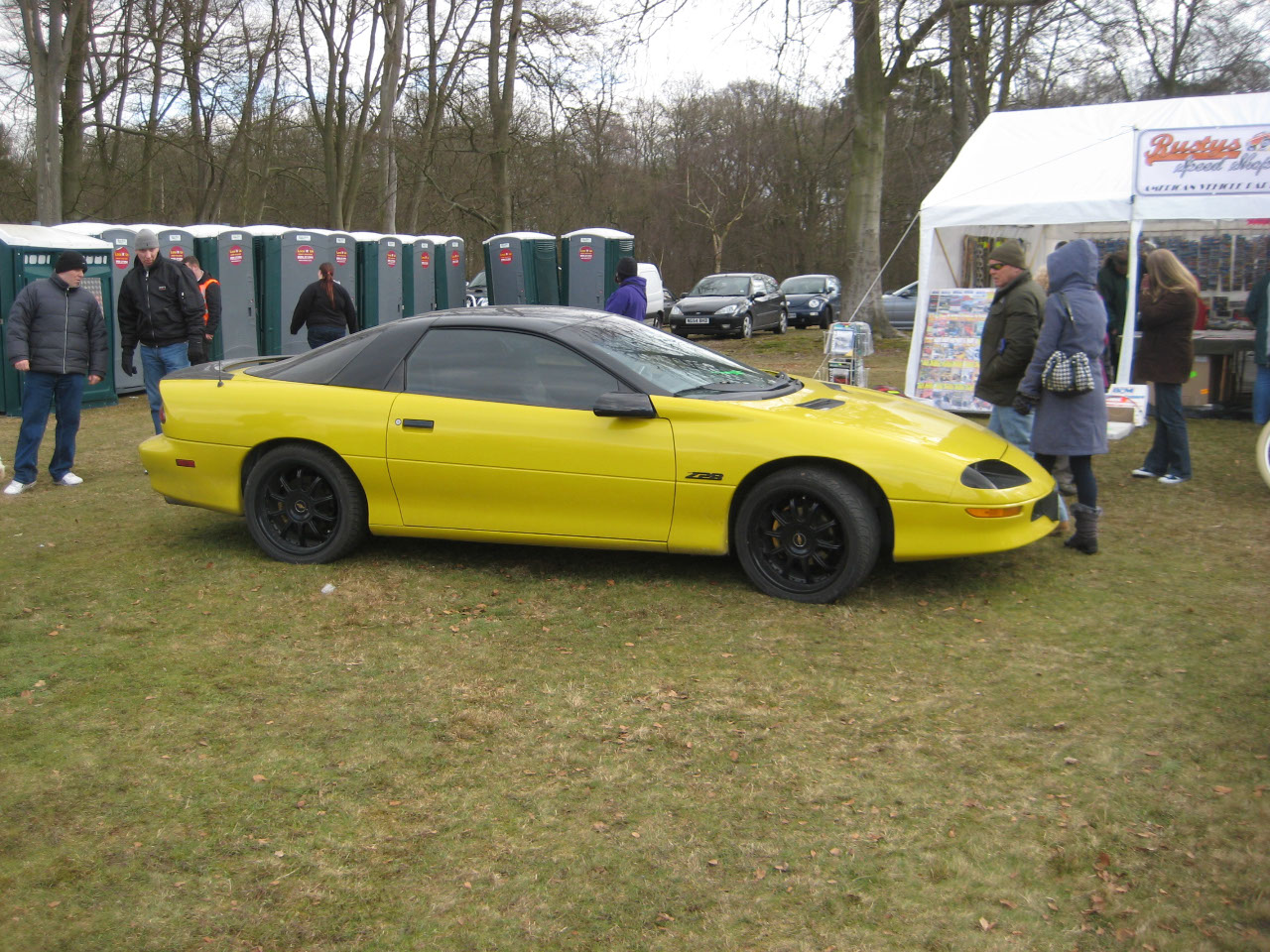 90's Yellow Chevy Camaro