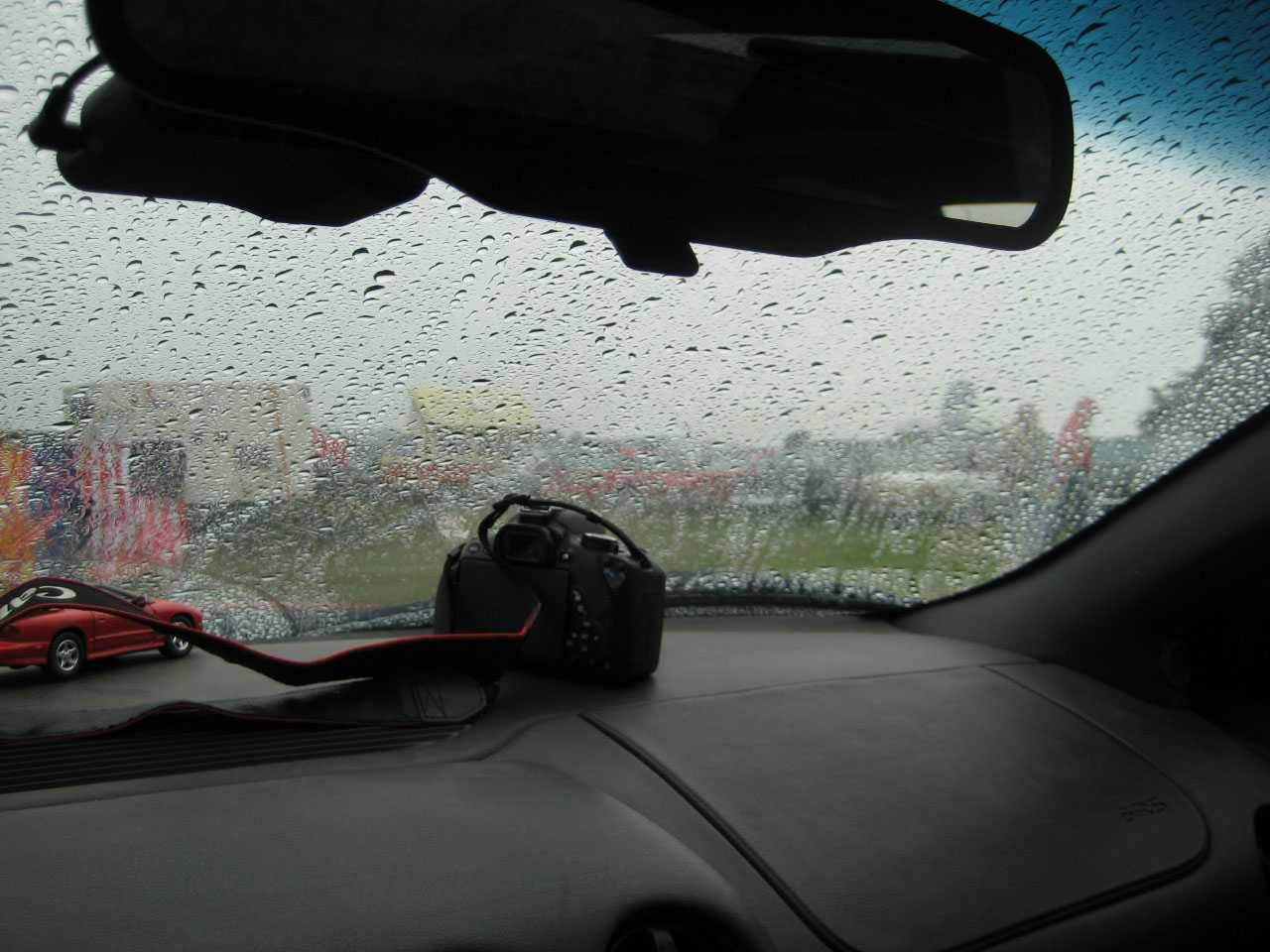 A Little rain