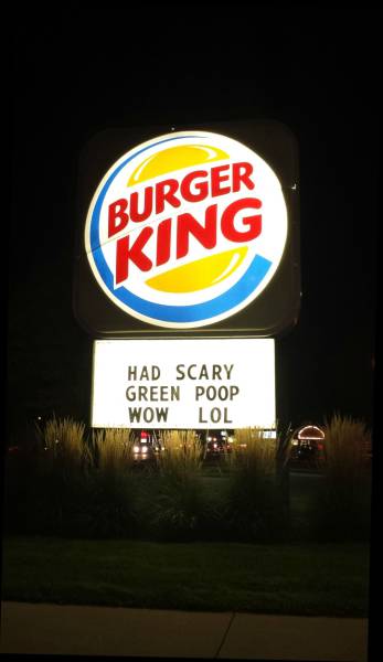 admit it you wanted to try the black bun burger to see if this would happen