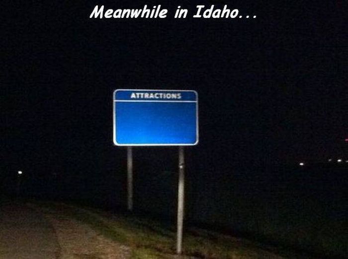always good to keep a sign free in case an attraction gets built