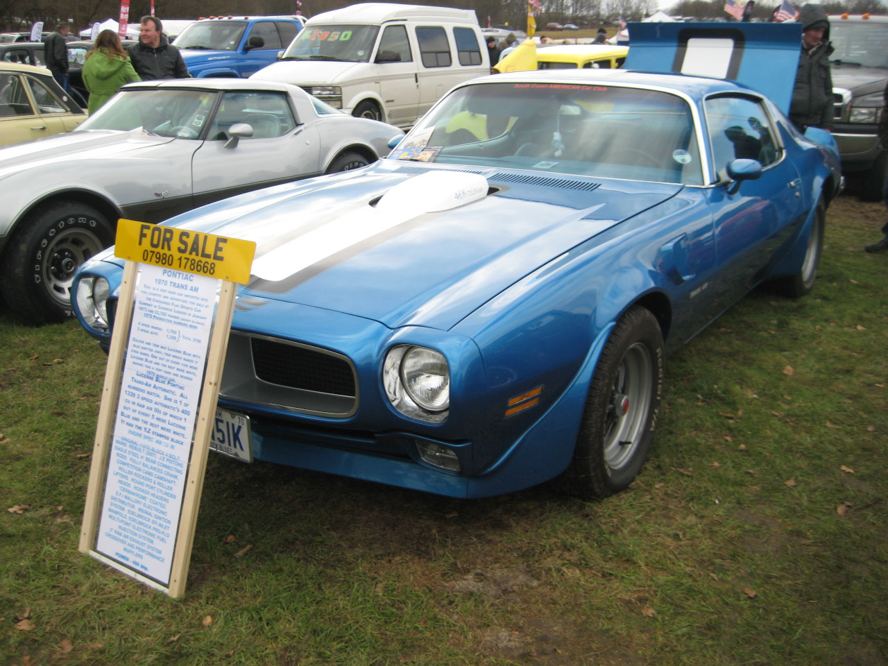Bull nosed Pontiac TransAm