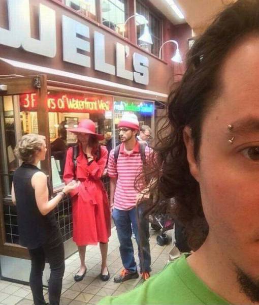 found him