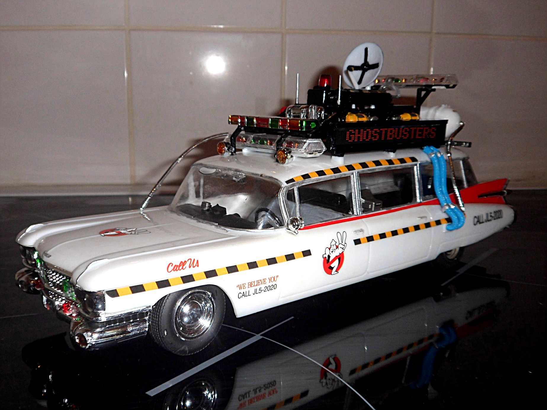 Ghostbusters 59 Cadillac, finished just in time for Halloween!