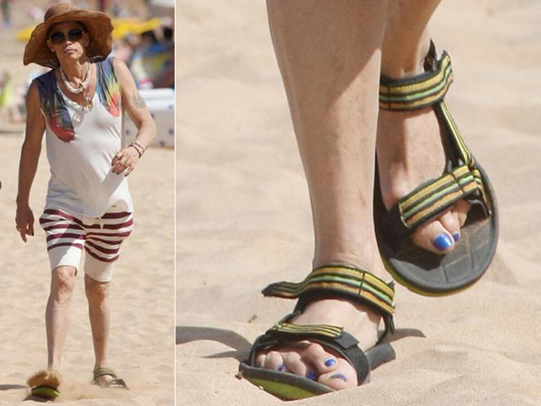 glad to see steven tyler is getting out