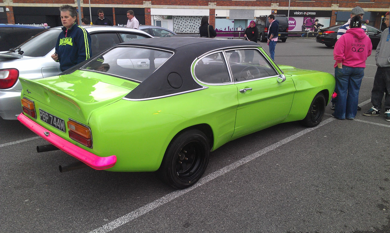 Green MkI ford Capri