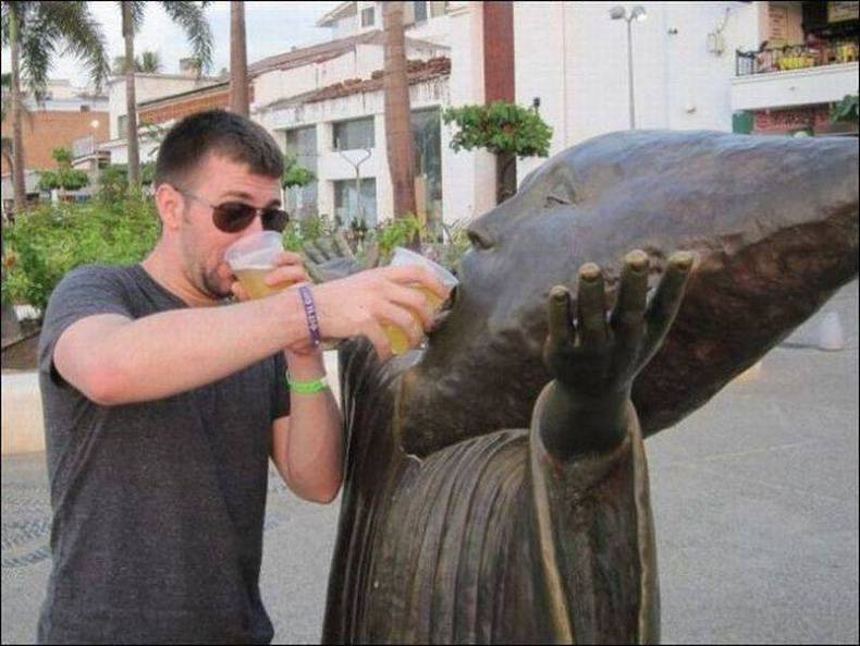 having a big head means you can hold more beer