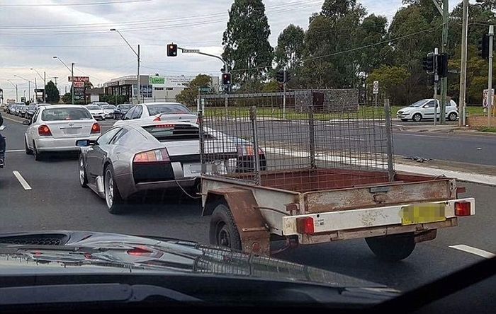 his truck was in the shop
