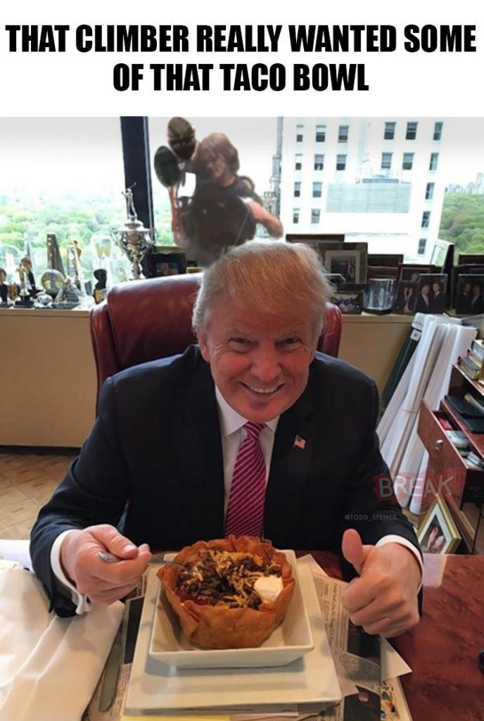 i don t blame him they are the best taco bowls