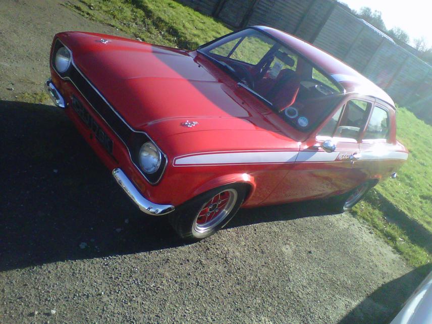 Mk1 Escort Mexico replica fitted with 2.0 pinto