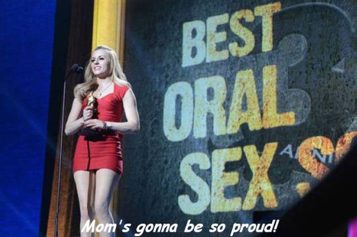 mom is the reason she got that award