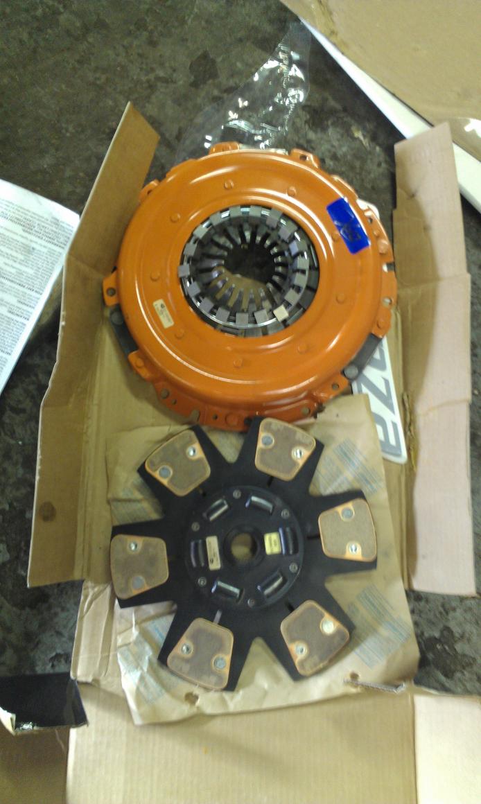 New clutch, 6 point ceramic