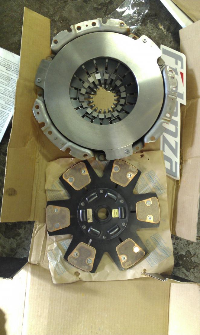 New clutch, 6 point ceramic