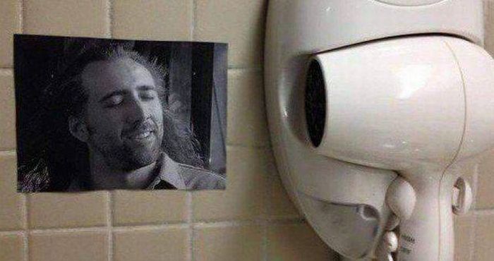 nic cage getting ready for the break gallery