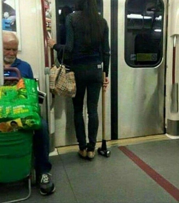 no she is not going to smile for you