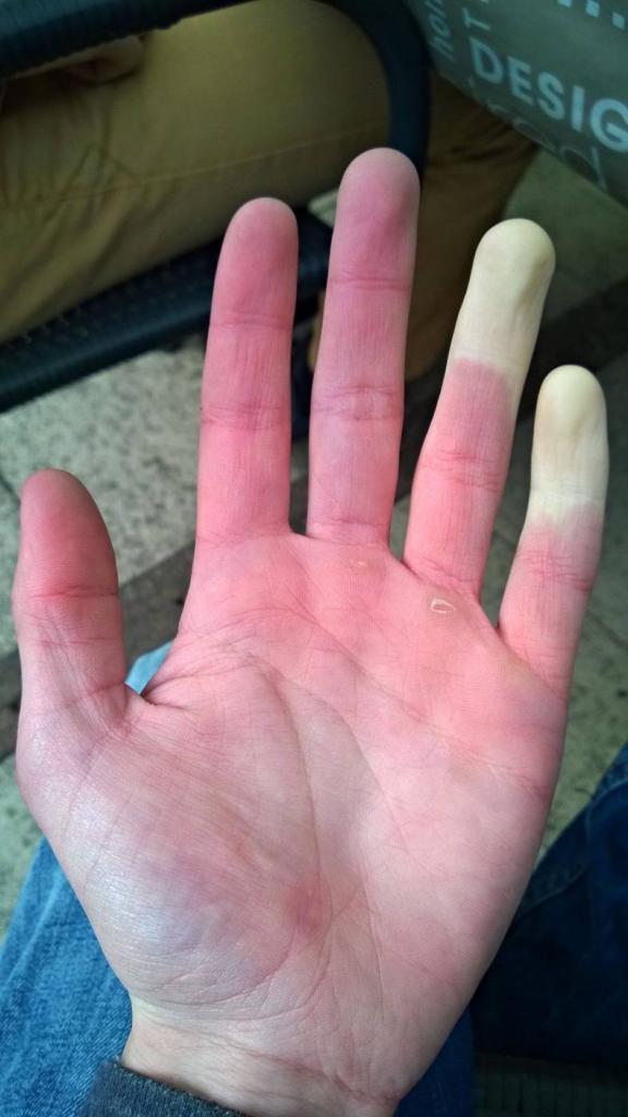 oh what were those two fingers doing what were they doing